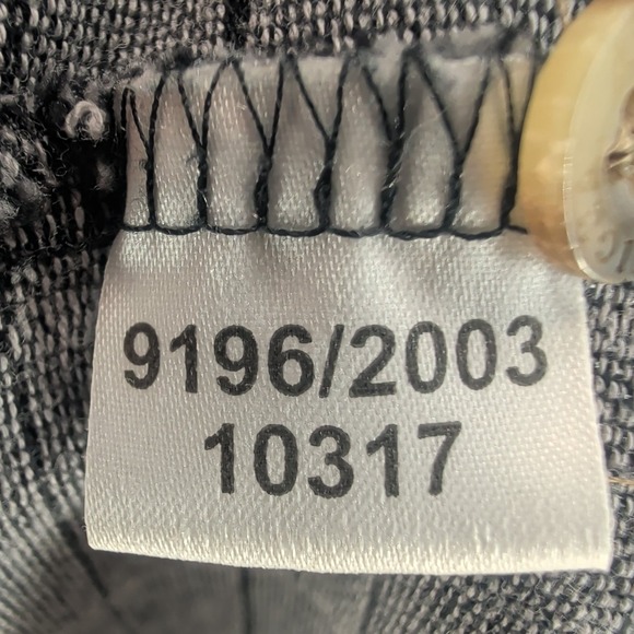 Vtg Y2K Antigua Check Monterey Police Invitational Cotton Golf Polo Gray Black M - Picture 6 of 9